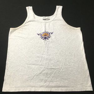 Vintage 90s Soffe United States Army graphic t-shirt tee Sz XL tank top gray